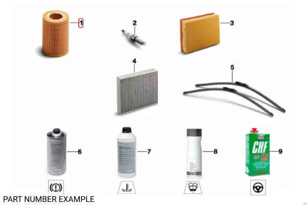 Genuine BMW Oil Filter Kit for S55 - 11427854445