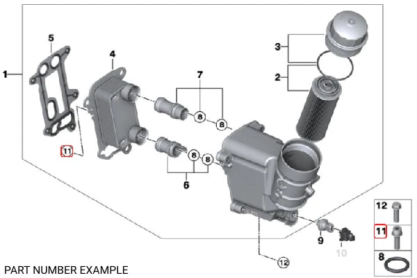 Genuine BMW Plastic Bolt - 07149197038