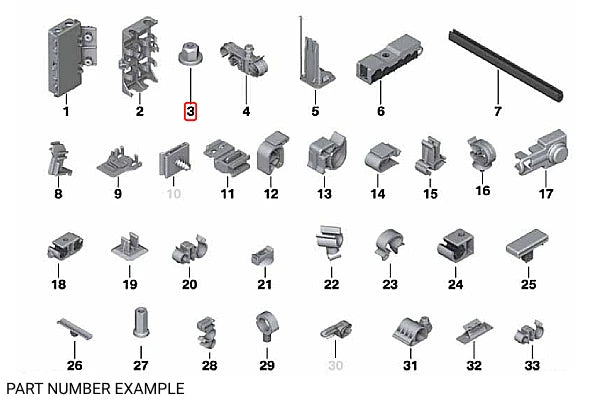 Genuine BMW Plastic Nut – 16131176747