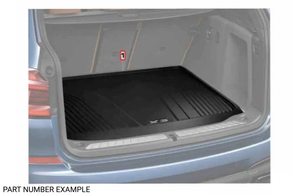 Genuine BMW Rear Cargo Mat Liner for X3 – 51472450516