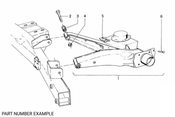 Genuine BMW Rear Trailing Arm Bushings – 33329061945