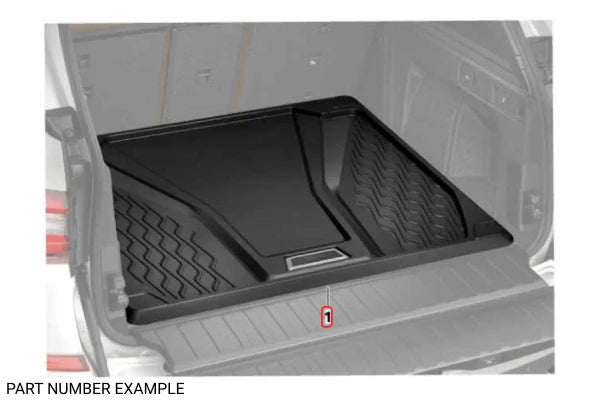 Genuine BMW Rubber Luggage Compartment Mat – 51472458567