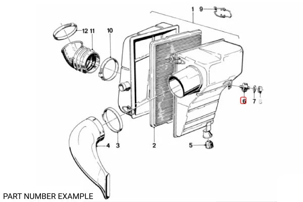 Genuine BMW Rubber Mounting – 13711259818