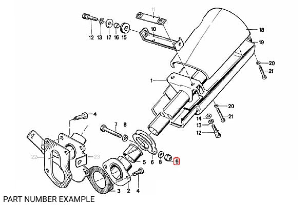 Genuine BMW Self-Locking Hex Nut – 07129904002