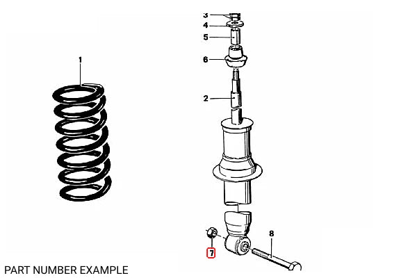 Genuine BMW  Self-Locking Hex Nut (M14x1.5) – 07129922745