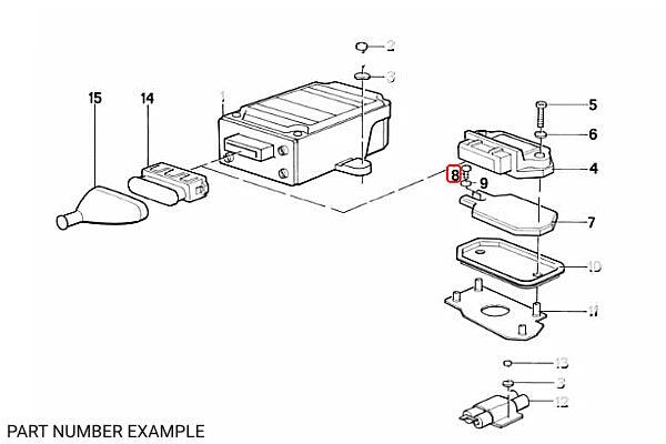 Genuine BMW Self Tapping Screw – 34321119239
