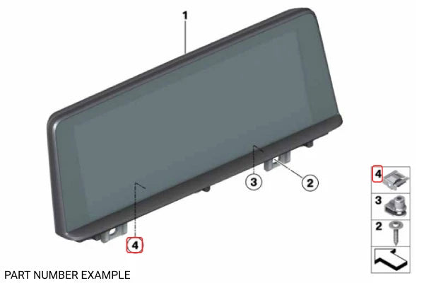 Genuine BMW Spring Clip - 07149236757