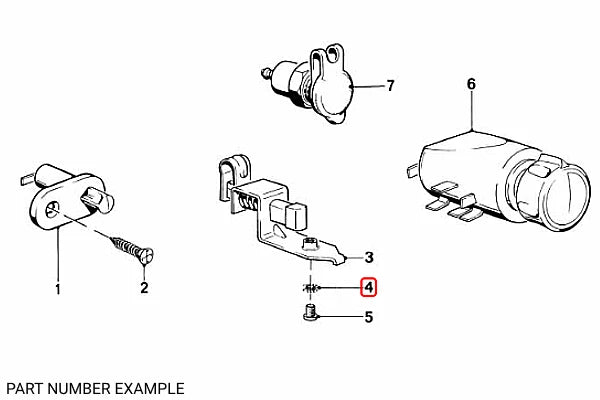 Genuine BMW Tooth Washer – 07119936037