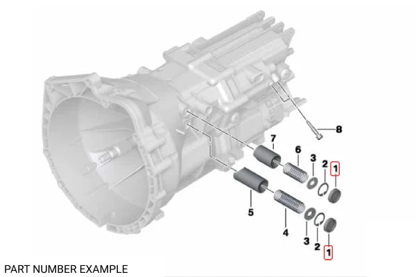 Genuine BMW Transmission Sealing Cover – 23127527439