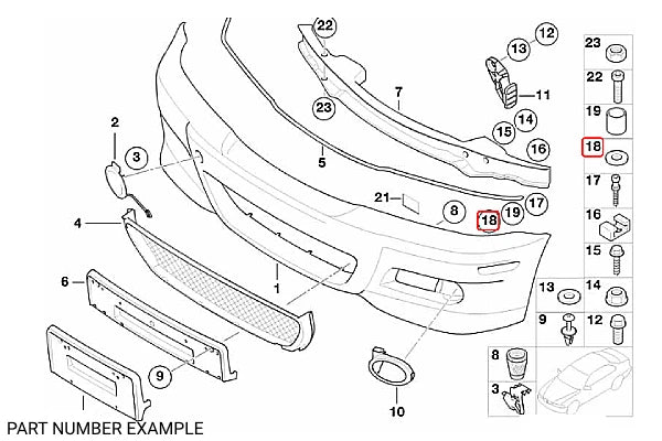 Genuine BMW Washer – 11331258327