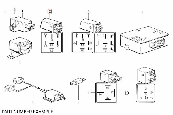 Genuine Hazard Flasher Relay - 61361388533
