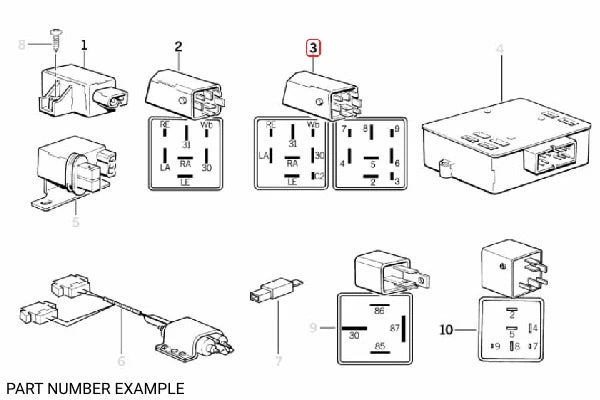 Hazard Warning Relay - 61361388545