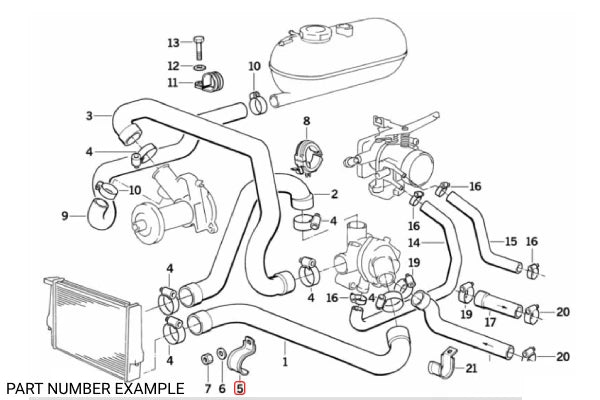 Genuine Holder / Bracket - 11531279946