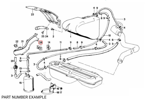 Genuine Hose Clamp - 13311287351