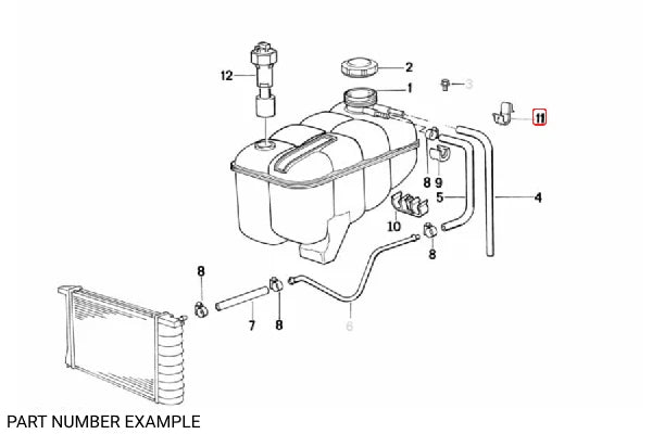 Genuine Hose Clamp - 17111719199