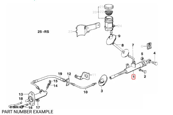 Genuine Clutch Master Cylinder – 21521156000