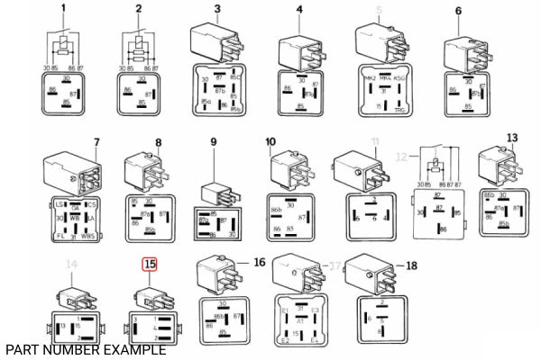 Genuine Mini-Relay Opener Blue - 61361393417