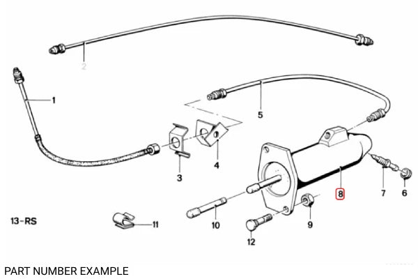 Genuine Clutch Slave Cylinder – 21521157212