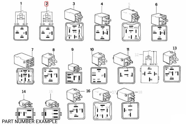 Relay Make Contact Clay Brown - 61311388729