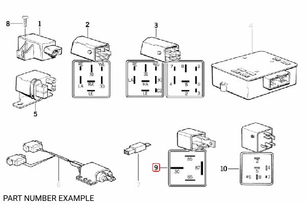 Genuine Multi-Purpose Relay - 61368350358