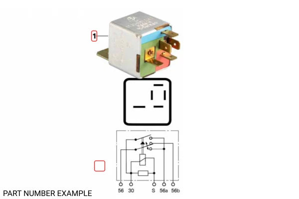 Genuine Relay for Tilt Sunroof - 61318353046