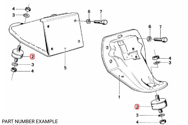 Genuine Rubber Engine Mount – 11811132321