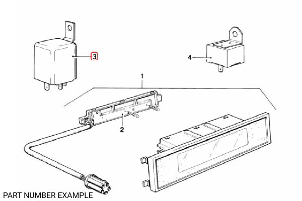 Starting Control Unit Safety Belt - 61311370263