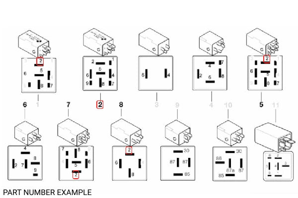 Starter Interlock Relay - 61358364174