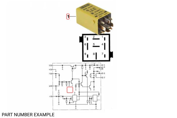 Genuine Starter Relay - 61358364175