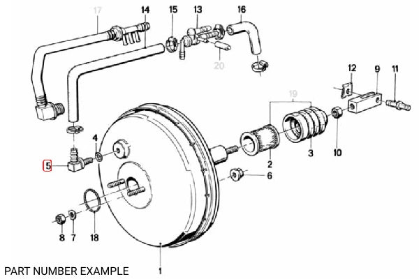 Genuine T-Connector - 34331158930