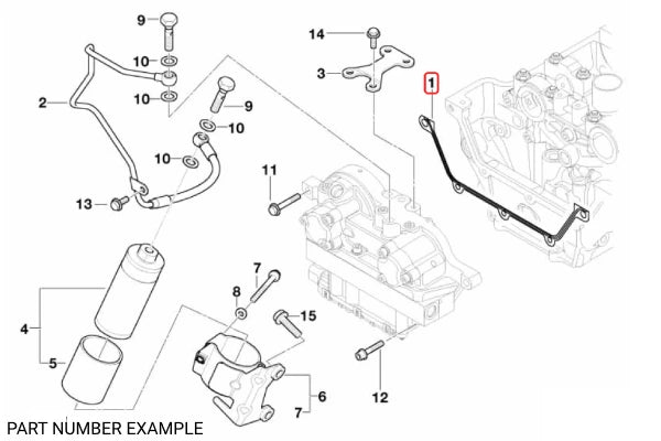 Genuine Vanos Gasket – 11367831938