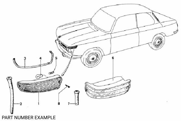 Genuine BMW Right Indicator Gasket – 63138454111
