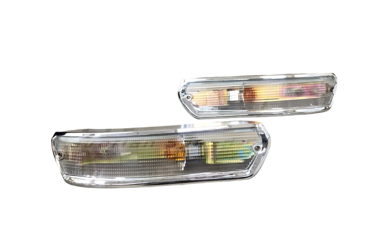 BMW 1502–2002 Clear Flat Front Turn Signal Set