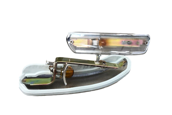 BMW 1502–2002 Clear Flat Front Turn Signal Set