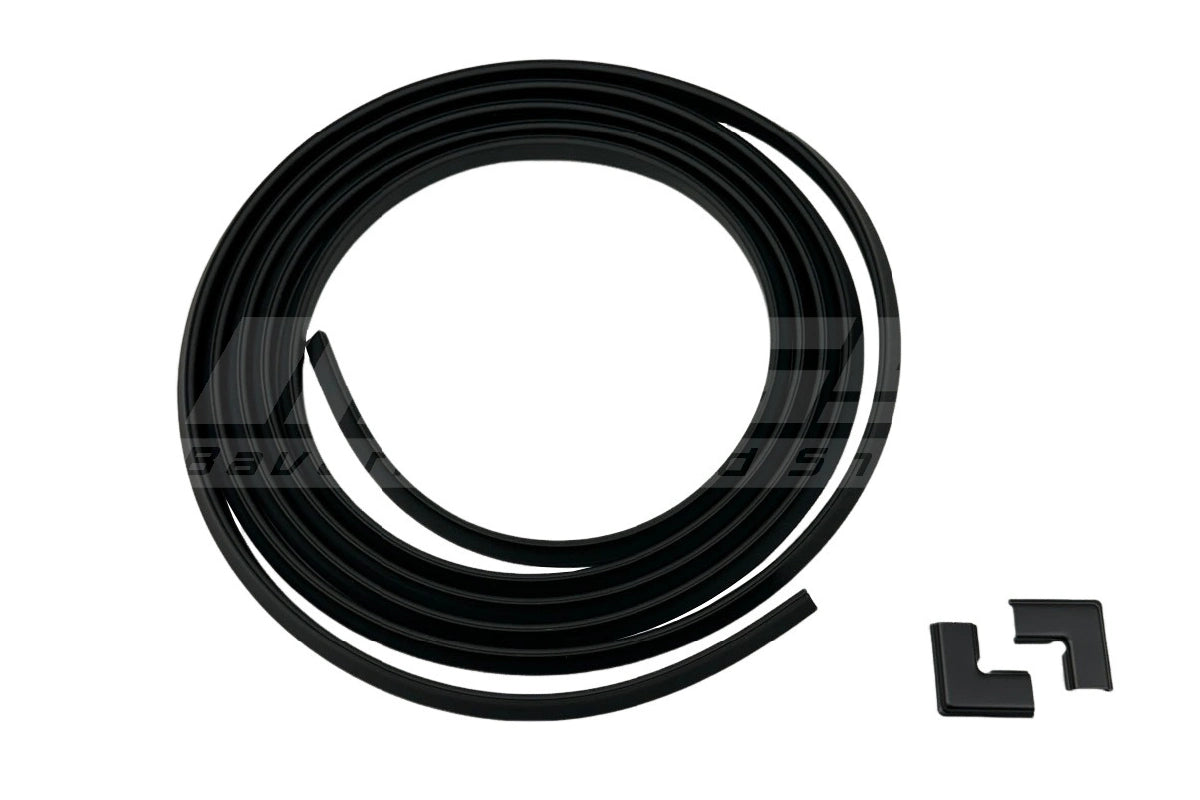 Rear Windshield Moulding Set - Black / All Model