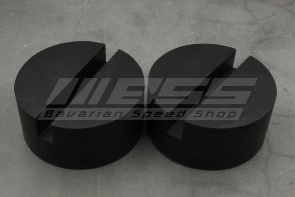 Solid Rubber Jack Pads - Pinch Weld Adapters