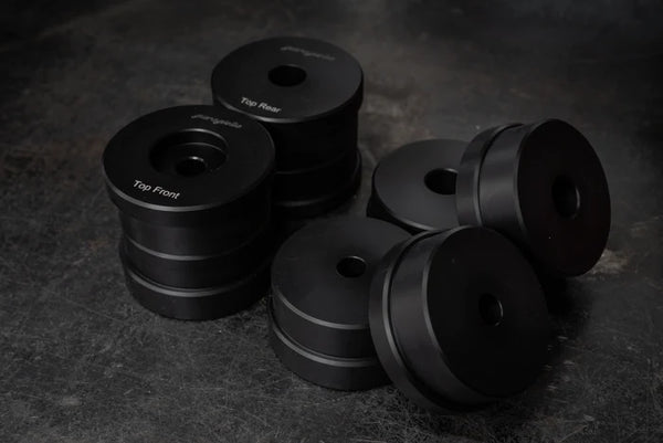 BMW E46 Poly Rear Suframe Bushings - 33316770781 / 33316770783 / 33316770785