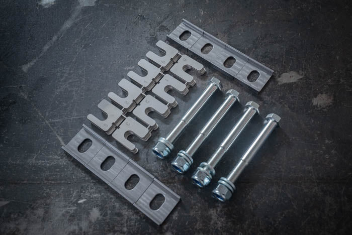 Incremental Quick Rear Subframe Camber and Toe Shim Kit - E30, E28, E34, Z3, E21