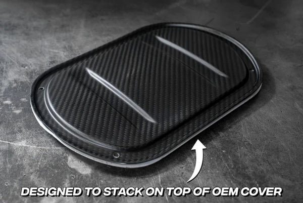 Carbon E30 Fuel Tank Cover - 51711884758 - 325i 323i 320i 318i M3