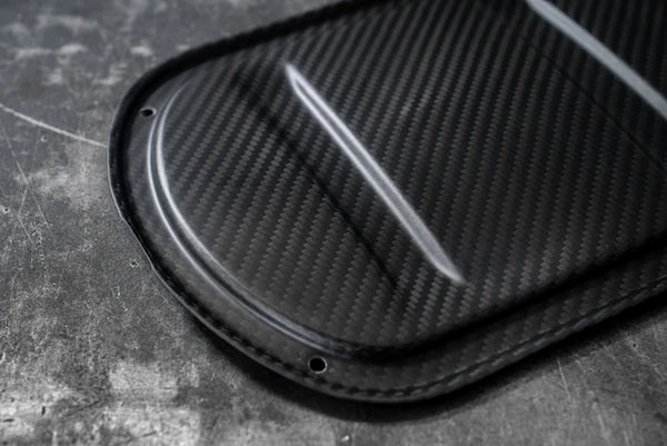 Carbon E30 Fuel Tank Cover - 51711884758 - 325i 323i 320i 318i M3
