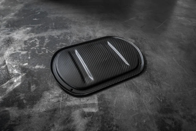 Carbon E30 Fuel Tank Cover - 51711884758 - 325i 323i 320i 318i M3