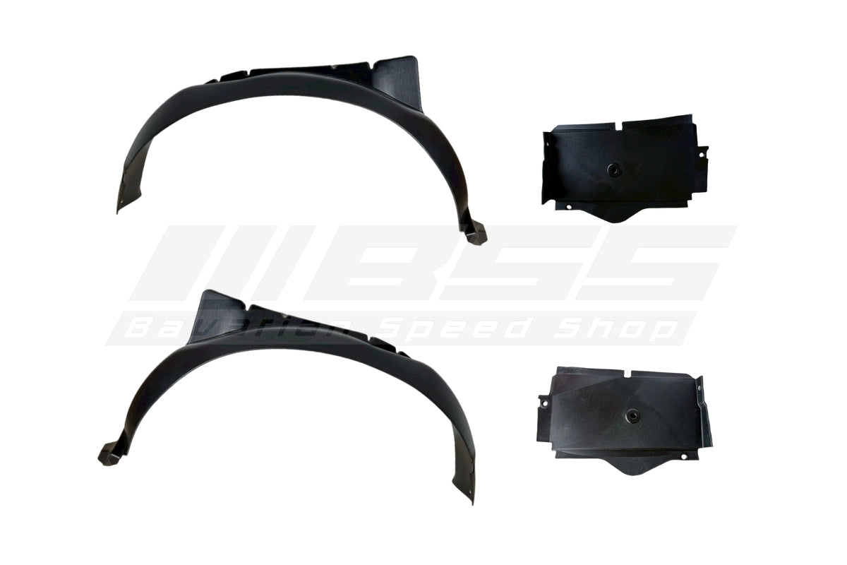 BMW E30 M3 Wheel Housing Cover Set - 51711935842 / 51711935841 / 51711933828 / 51711933827