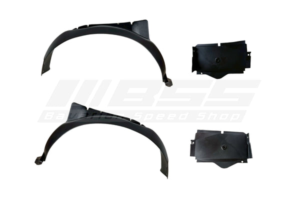 BMW E30 M3 Wheel Housing Cover Set - 51711935842 / 51711935841 / 51711933828 / 51711933827