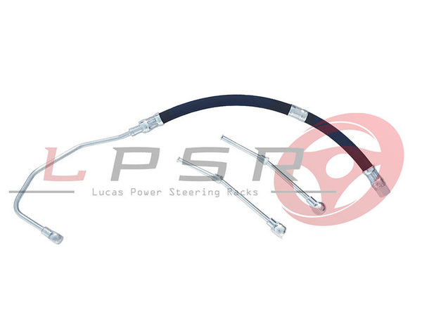 Steering Rack Conversion Lines BMW E30 to E36 E46 Z3 (Black / Purple / Yellow Tag)