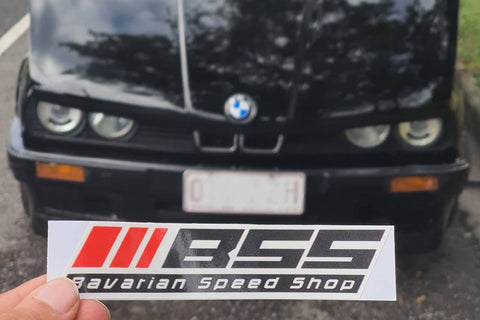 Bavarian Speed Shop Sticker - Small