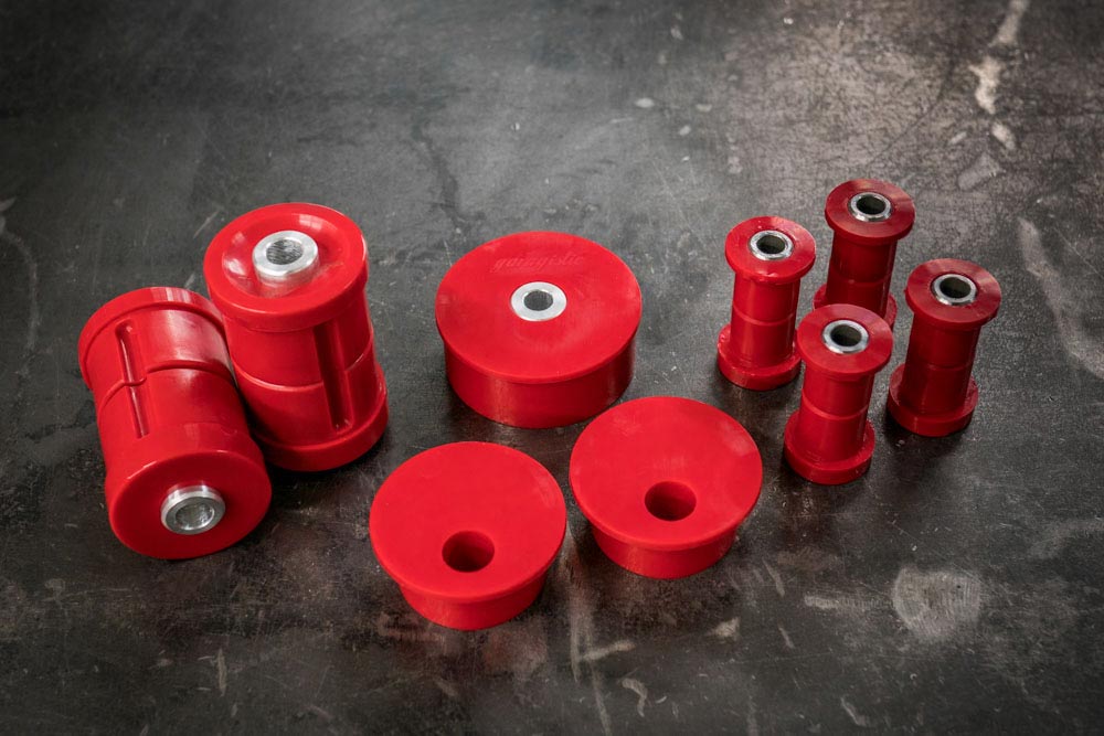 E30 Complete Suspension Bushing Kit - Poly and Delrin – Bavarian Speed Shop