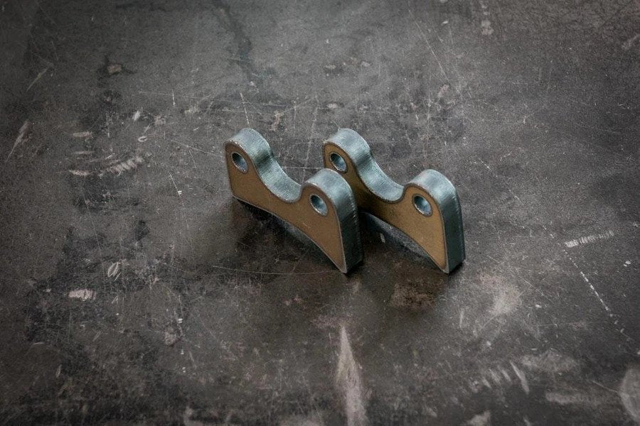 E30 Rear Dual Caliper Mount Brackets