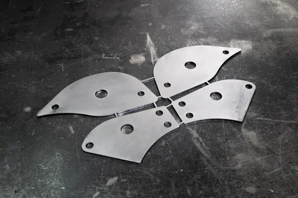 36 Rear Subframe E36 Rear Subframe Mount Chassis Reinforcement Plates – Bavarian Speed Shop