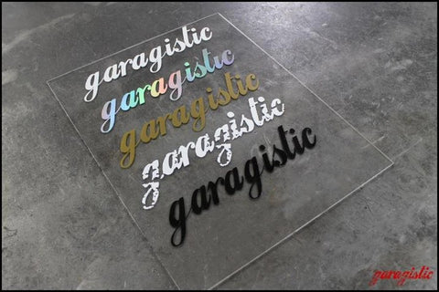 Garagistic Stickers